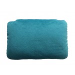 VIAGGI 2in1 Microbeads Convertible Travel Neck Pillow - White & Blue